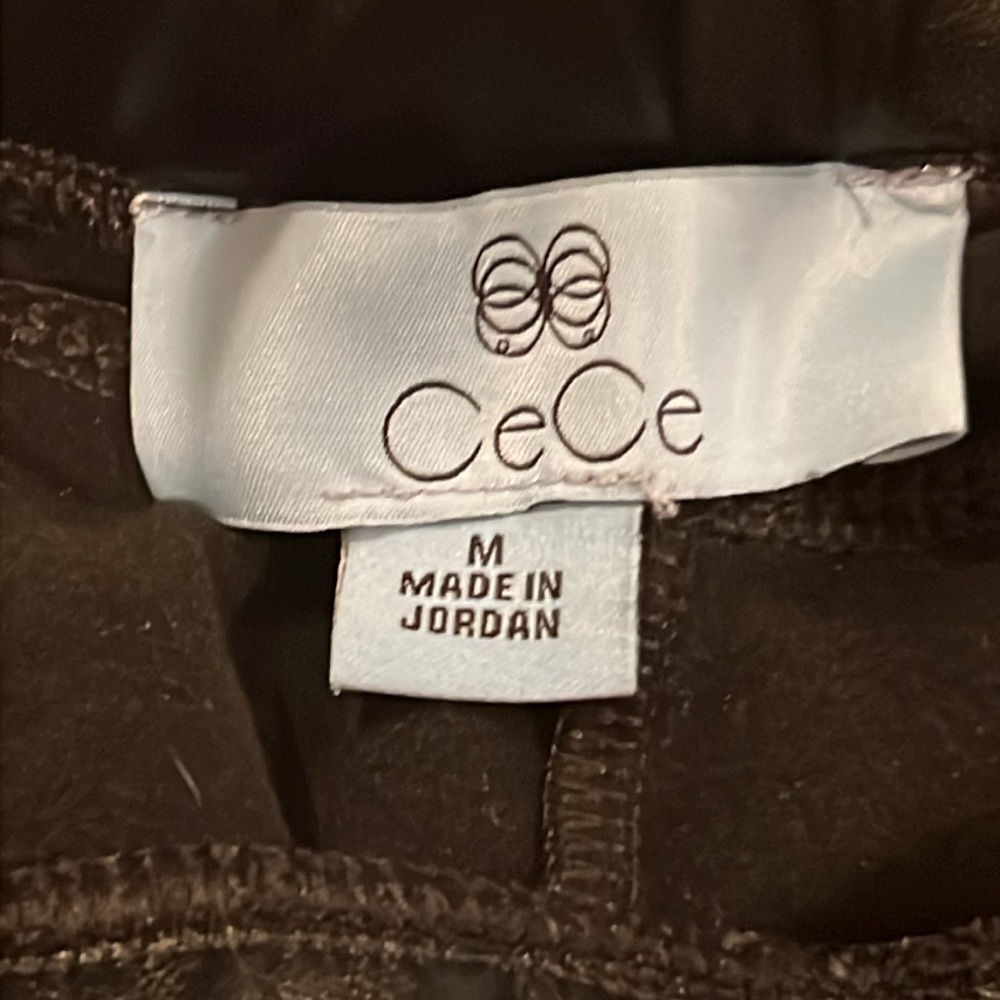 CeCe Faux Leather Leggings - Picture 4 of 6